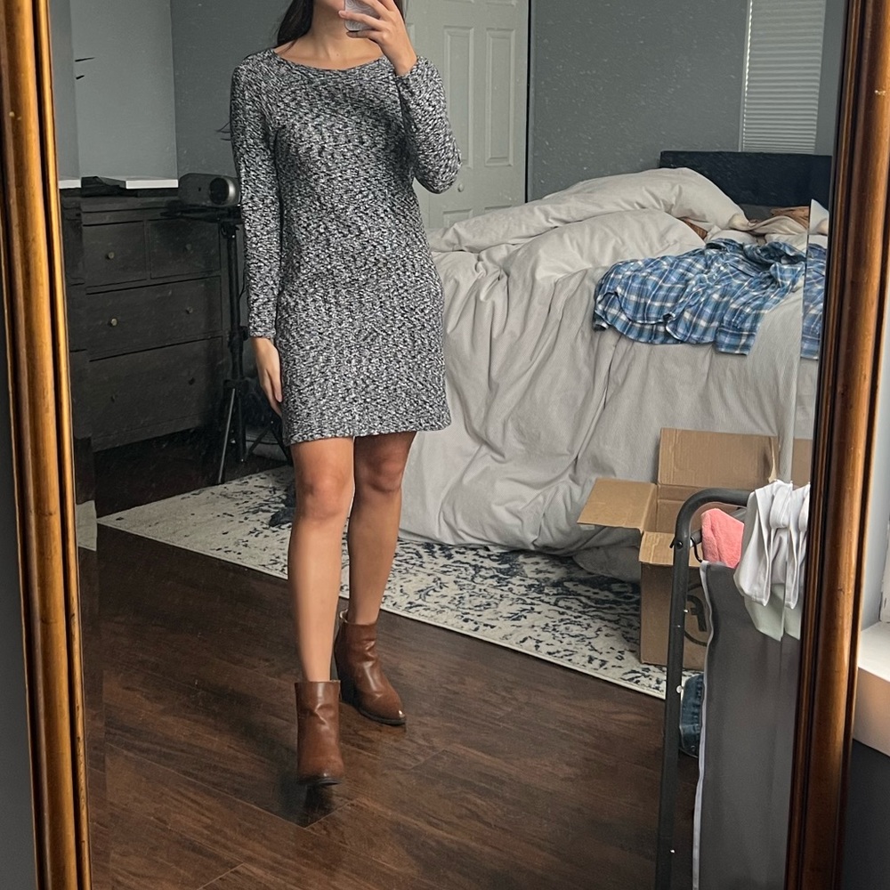 Grey comfortable Dress
